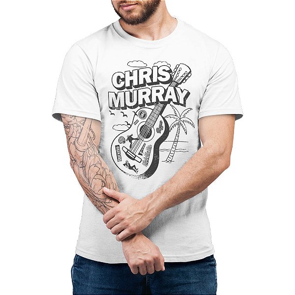 Chris Murray - EST. PRETA - Camiseta Basicona Unissex