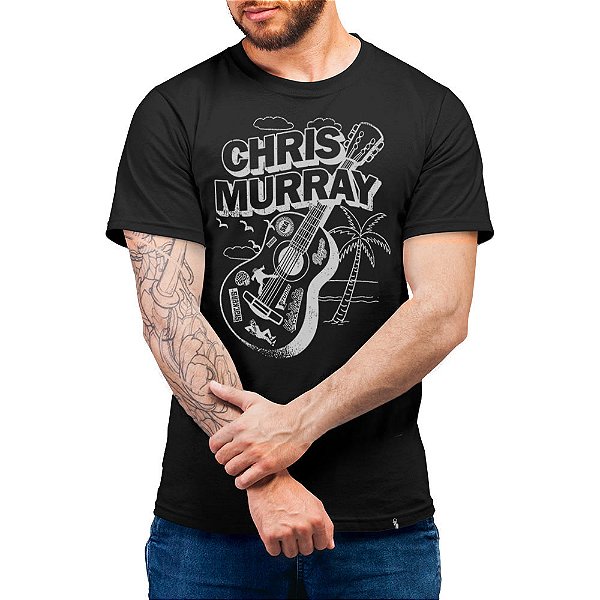 Chris Murray - EST. BRANCA - Camiseta Basicona Unissex