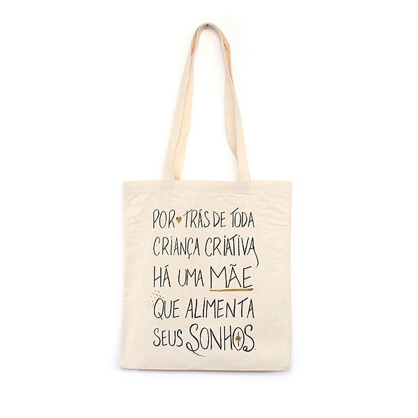 Criança Criativa A - Bolsa de Lona