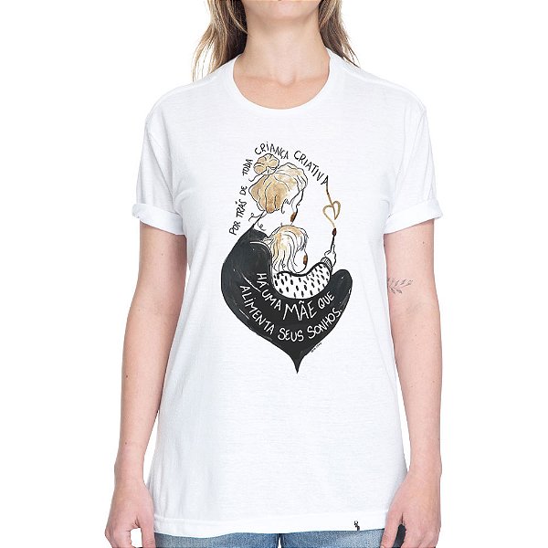 Criança Criativa B - Camiseta Basicona Unissex