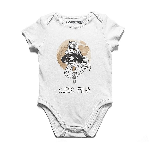 Super Filha - Body Infantil