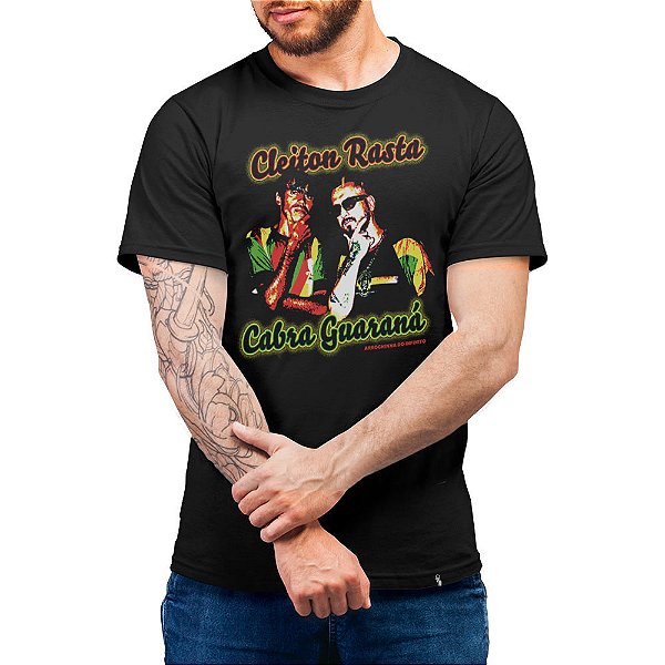 Cleiton e Cabra  - Camiseta Basicona Unissex