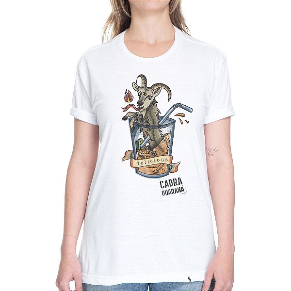 Cabra Guaraná Delicious - Camiseta Basicona Unissex