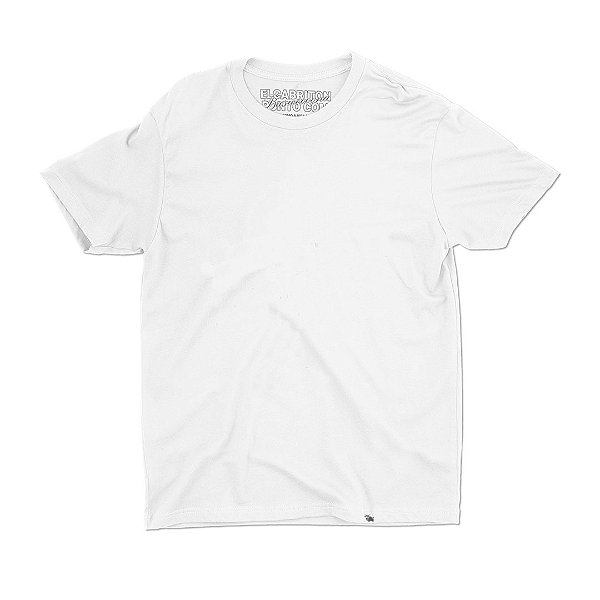 Camiseta Basicona Lisa - BRANCA (unissex) - Camiseta Basicona Unissex