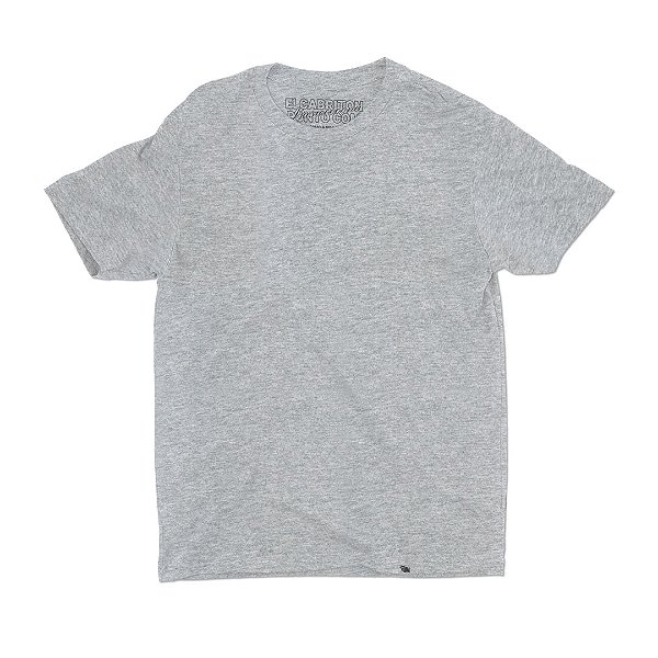 Camiseta Basicona Lisa - CINZA MESCLA (unissex) - Camiseta Basicona Unissex