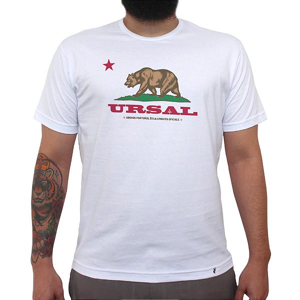 URSAL - Camiseta Clássica Masculina-Saldão