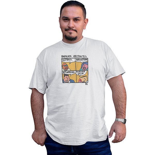Barulhos Irritantes - Camiseta Basicona Unissex