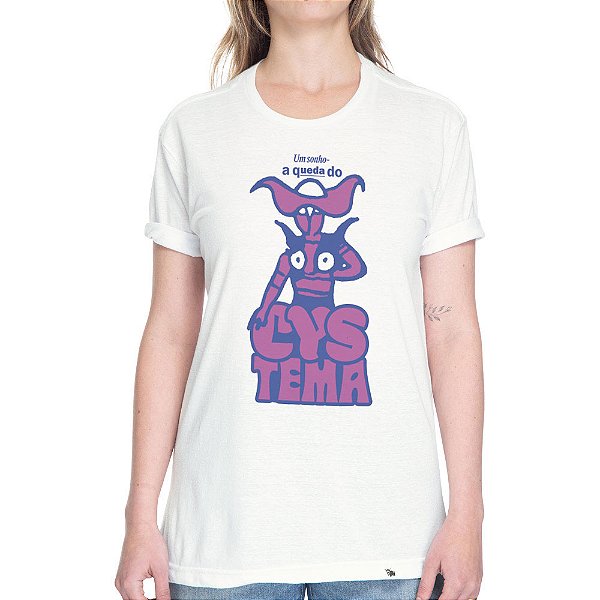 A Queda Do Cystema - Camiseta Basicona Unissex