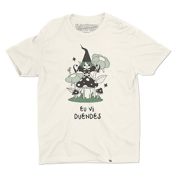 Eu Vi Duendes - Camiseta Basicona Unissex