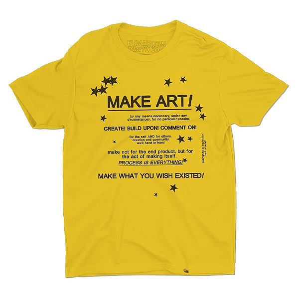 Make Art de Eli Marigo - Camiseta Basicona Unissex