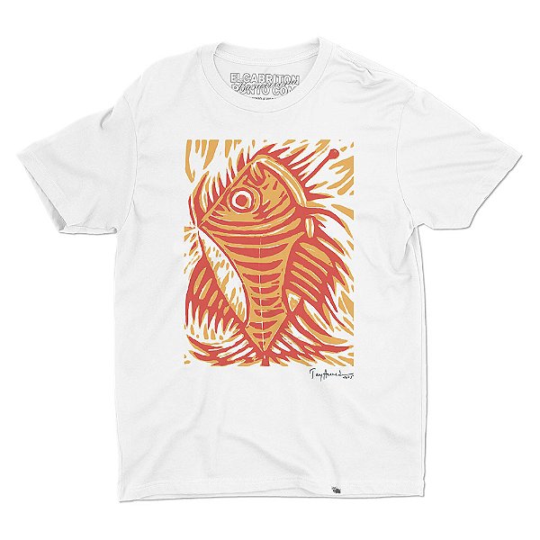 Peixe de Tony Azevedo - Camiseta Basicona Unissex