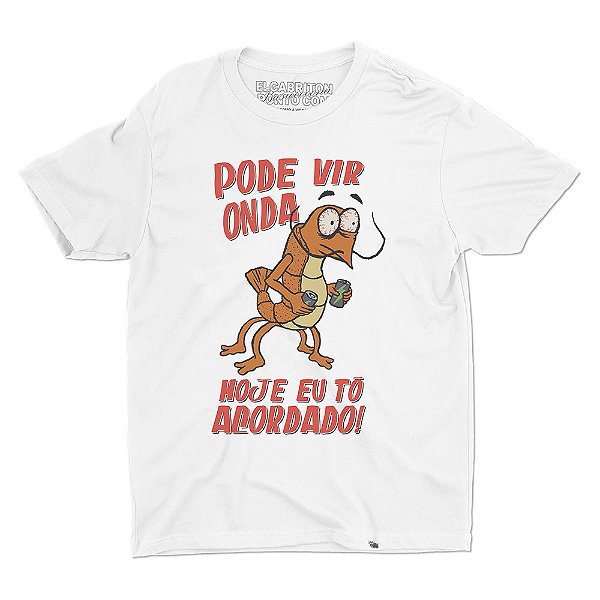 Camarão Acordado - Camiseta Basicona Unissex