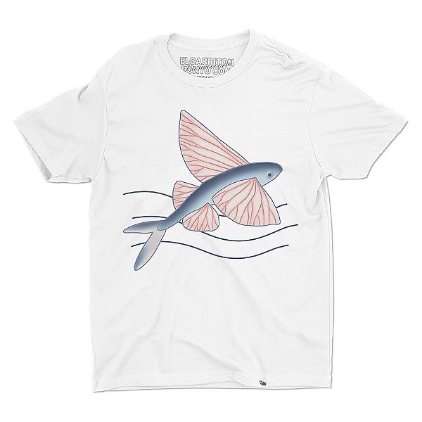 Peixe Voador de Phytaa - Camiseta Basicona Unissex