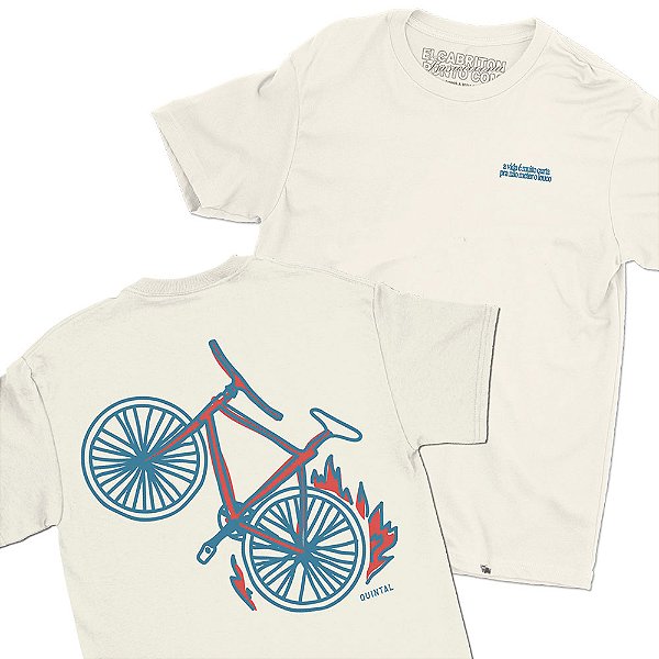 Vida Muito Curta - FRENTE e COSTAS - Camiseta Basicona Unissex