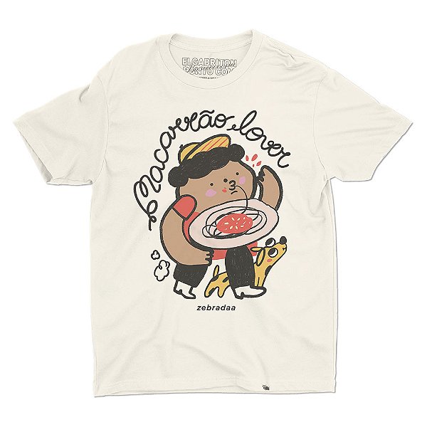 Macarrão Lover - Camiseta Basicona Unissex
