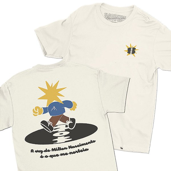 A Voz Que Me Norteia - FRENTE e COSTAS - Camiseta Basicona Unissex