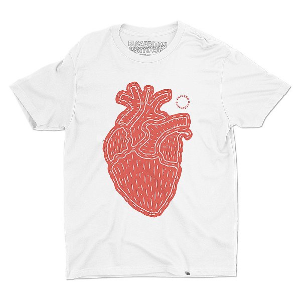 Coração Nordestino de Breno dos Anjos - Camiseta Basicona Unissex