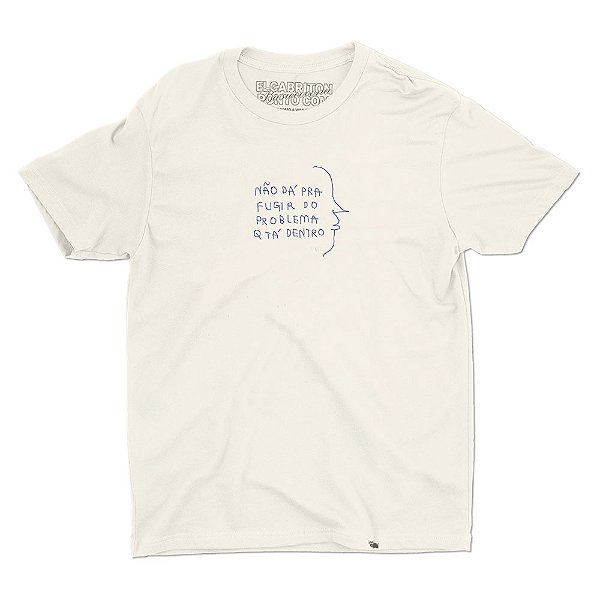 Não Dá Pra Fugir - Camiseta Basicona Unissex