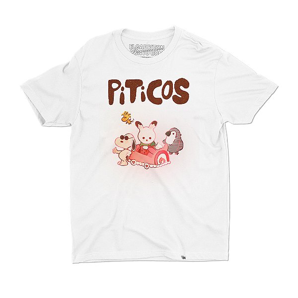 Piticos de Nana Bê - Camiseta Basicona Unissex