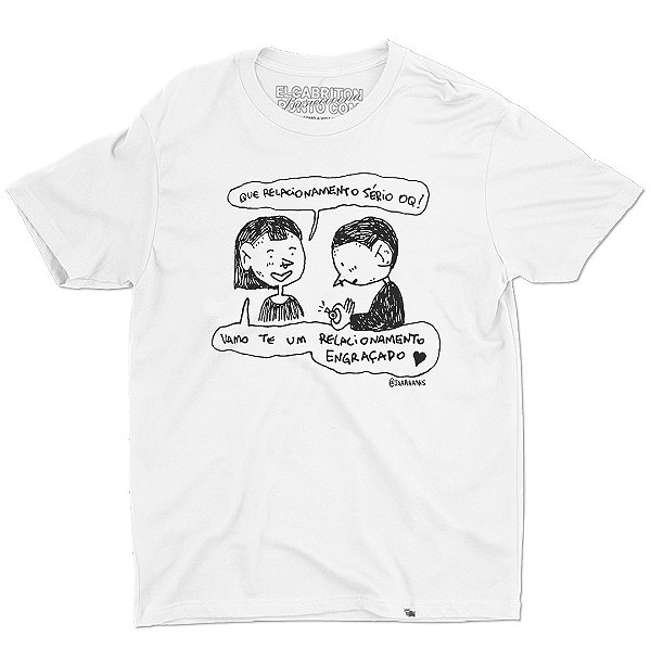 Relacionamento Sério - Camiseta Basicona Unissex