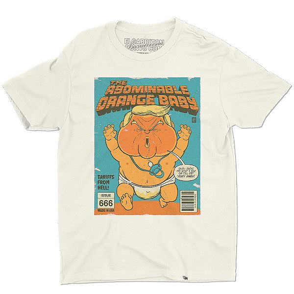 Orange Baby - Camiseta Basicona Unissex