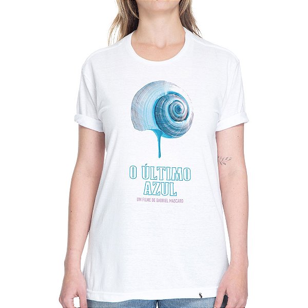Caracol o Último Azul - Camiseta Basicona Unissex
