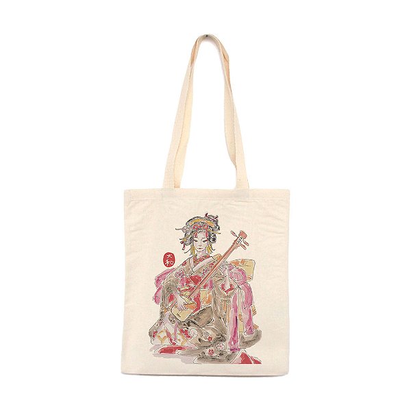 Eco do Kimono - Bolsa de Lona