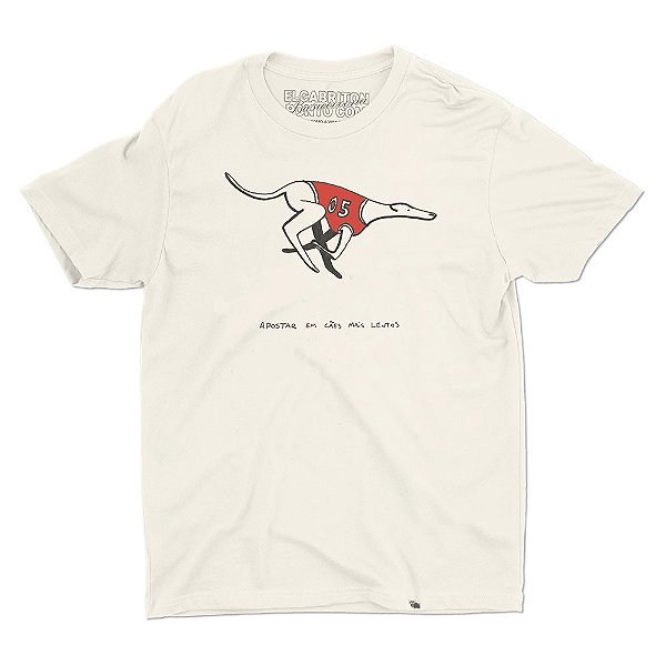 Cães Mais Lentos - Camiseta Basicona Unissex