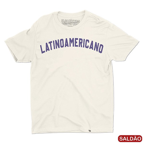 Latinoamericano de Ana - Camiseta Basicona Unissex-Saldão