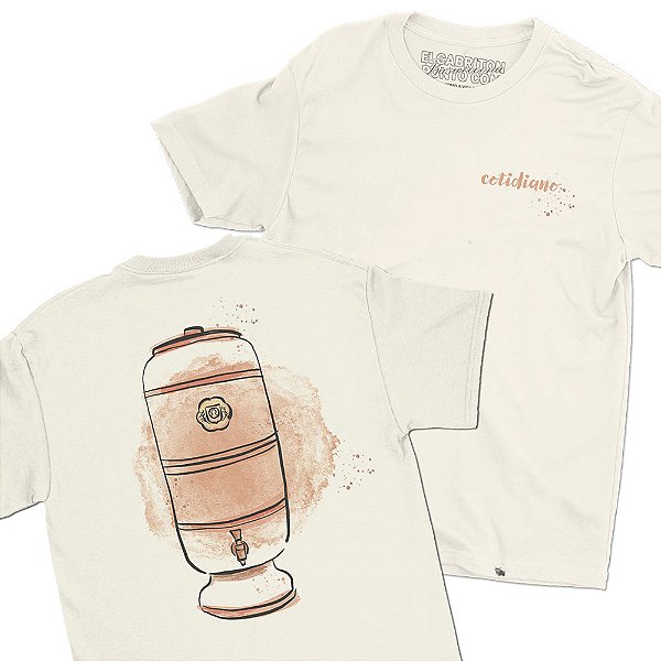 Cotidiano de Galices da Ju - FRENTE e COSTAS - Camiseta Basicona Unissex