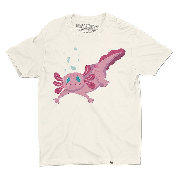 Axolote de Juliealbiero - Camiseta Basicona Unissex