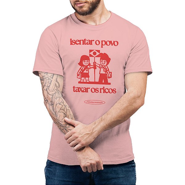 Isentar o Povo - Camiseta Basicona Unissex