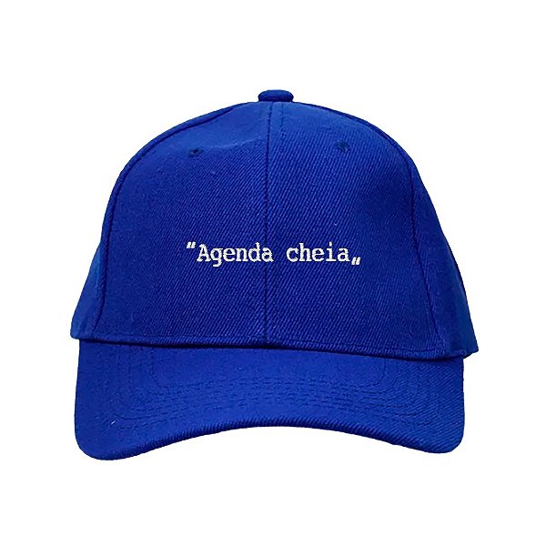 Agenda Cheia - Boné Bordado