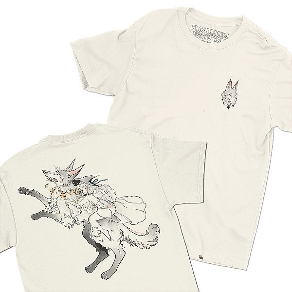 Fuga de Nessamon - FRENTE e COSTAS - Camiseta Basicona Unissex