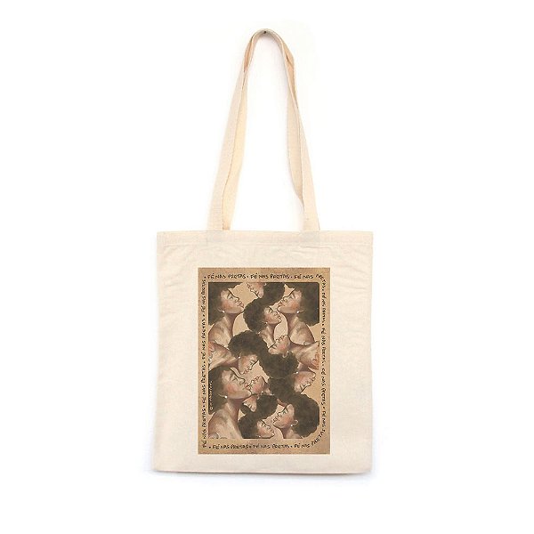 Fé nas Pretas - AZMINA 25 - Bolsa de Lona