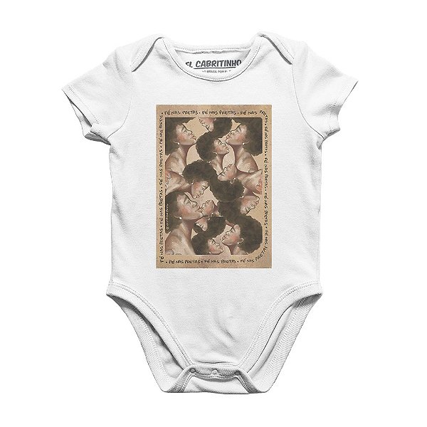 Fé nas Pretas - AZMINA 25 - Body Infantil