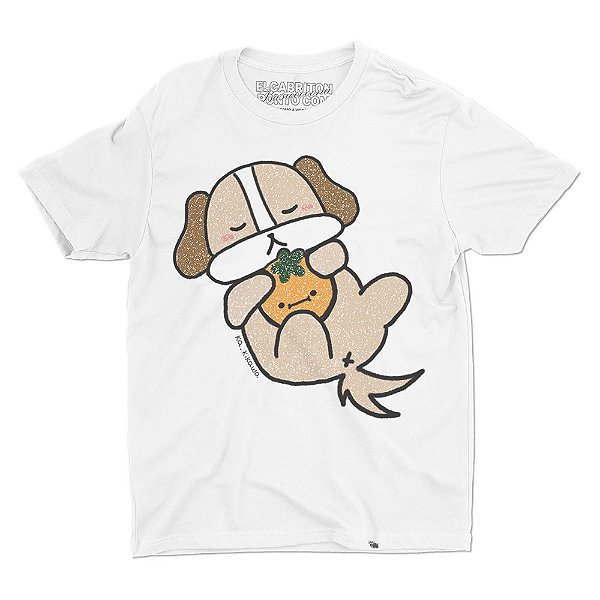 Cachorro Laranjinha - Camiseta Basicona Unissex