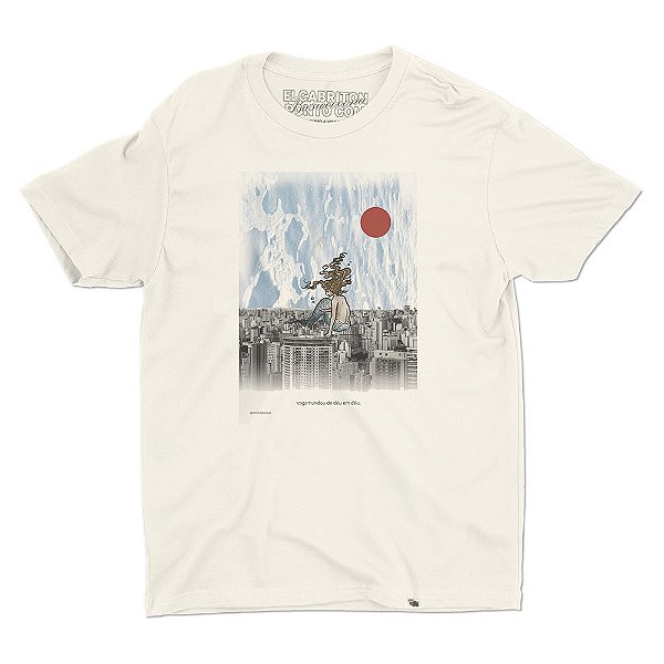 Sereia Vagamundando - Camiseta Basicona Unissex