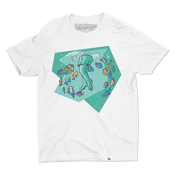 Peixinhos RQ - Camiseta Basicona Unissex