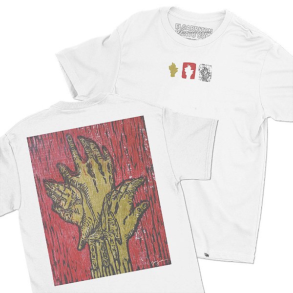 Mãos de Jay Cerâmicas - FRENTE e COSTAS - Camiseta Basicona Unissex