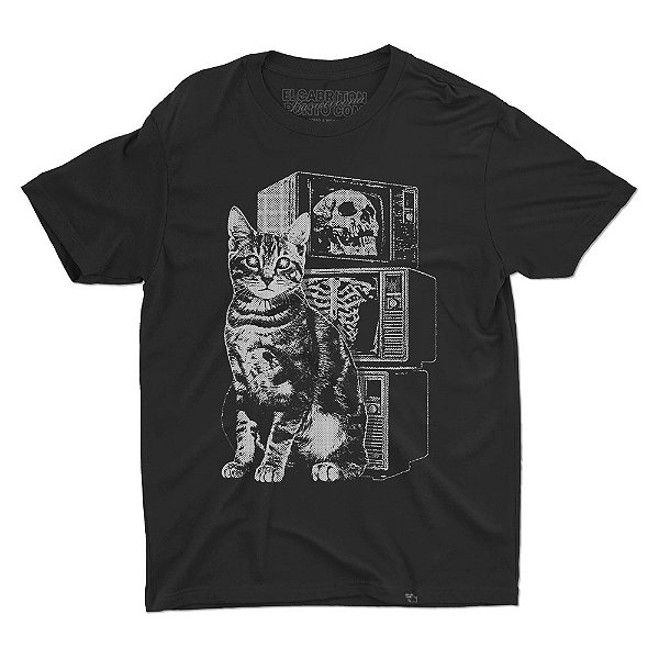 RADIOGATO - Camiseta Basicona Unissex