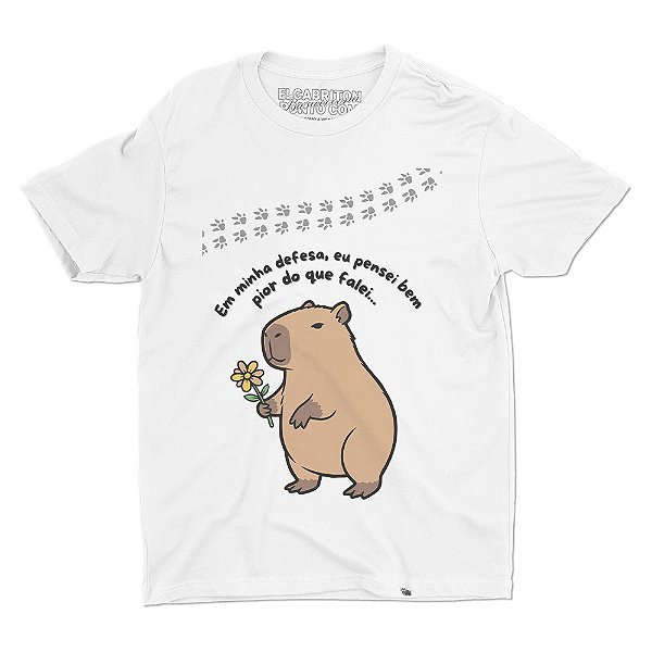 Capivara de Disturbance  - Camiseta Basicona Unissex
