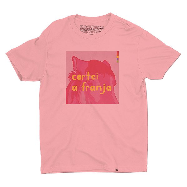 Cortei a Franja - Camiseta Basicona Unissex