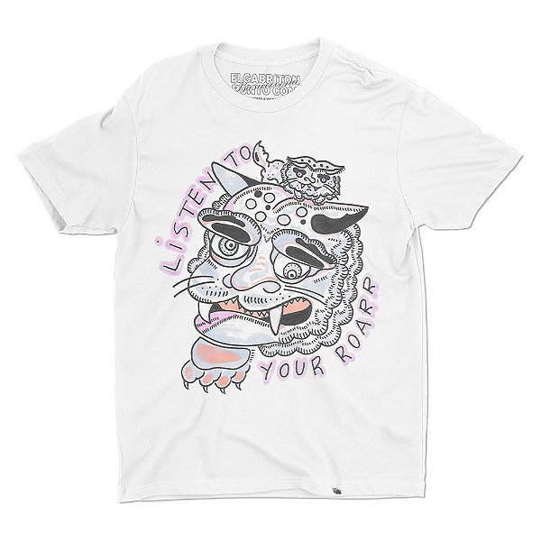 LISTEN TO YOUR ROARR - Camiseta Basicona Unissex