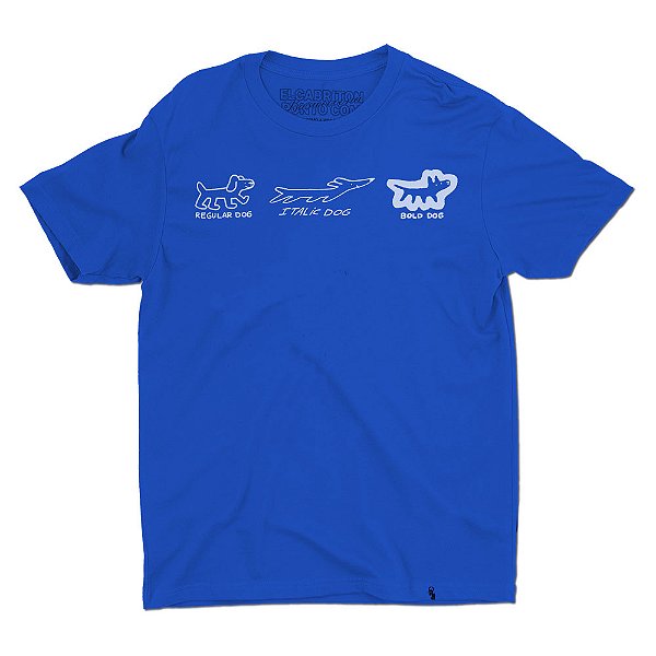 Estilo de Cachorro - Camiseta Basicona Unissex