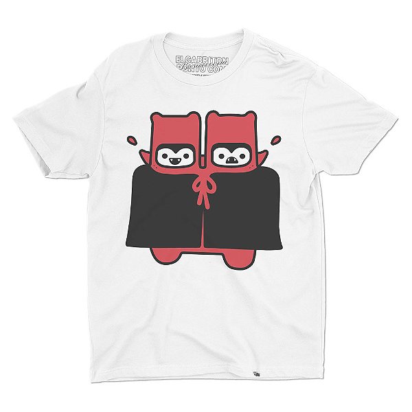 Vampirinhos Siameses - Camiseta Basicona Unissex