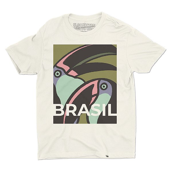 Brasil de Malila Cerâmica + Vitor Gedha - Camiseta Basicona Unissex