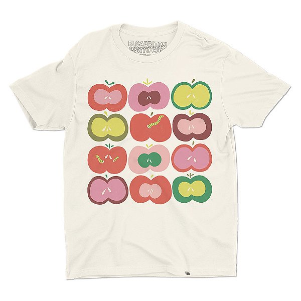 Maçã de Larissa Guerrero - Camiseta Basicona Unissex