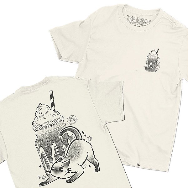 Estampa 1 de Unicornio Ilustrador por Ruth Araujo - FRENTE e COSTAS - Camiseta Basicona Unissex