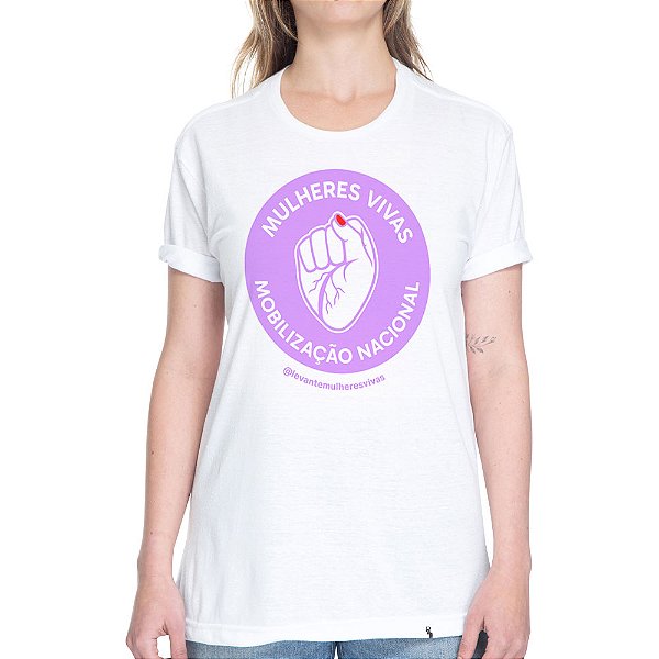 Mulheres Vivas - Camiseta Basicona Unissex